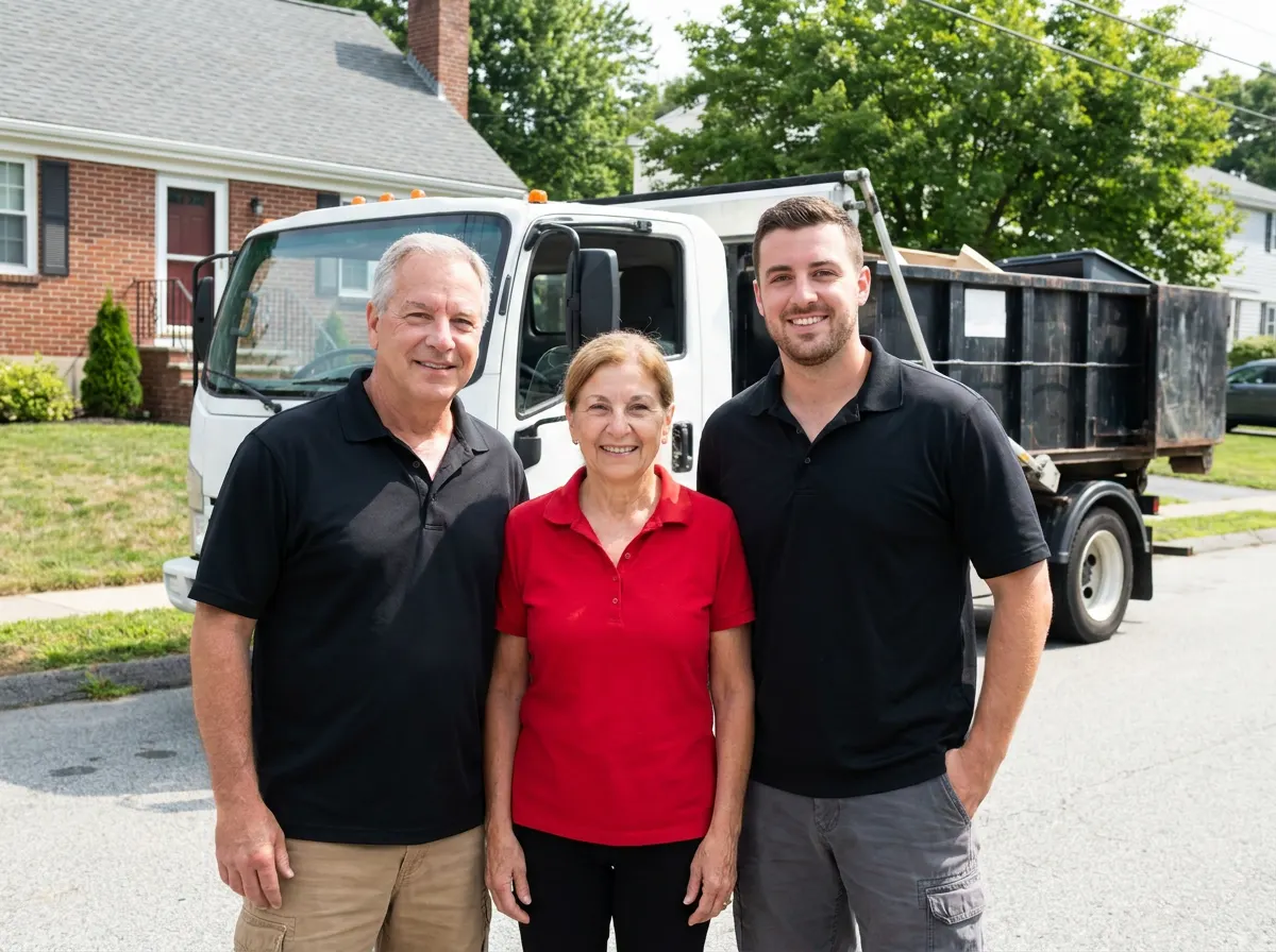 Dash Dumpster Rental dumpster rental team in Worcester, MA